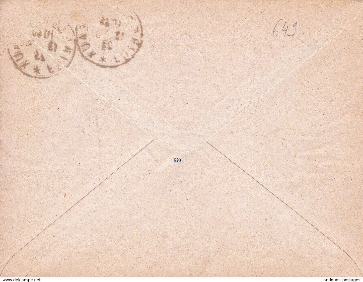 Entier Postal Semeuse 25c Foire De Bordeaux Gironde 1923 - Lettres & Documents