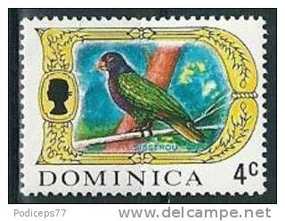 Dominica  1969  Ansichten Im Großen "D" 4 C  Mi-Nr.271  Postfrisch / MNH - Dominica (...-1978)