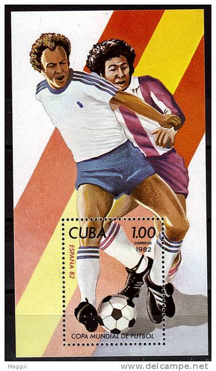 CUBA     BF 70  * *   ( Cote 5e )   Cup 1982  Football  Soccer Fussball - 1982 – Spain