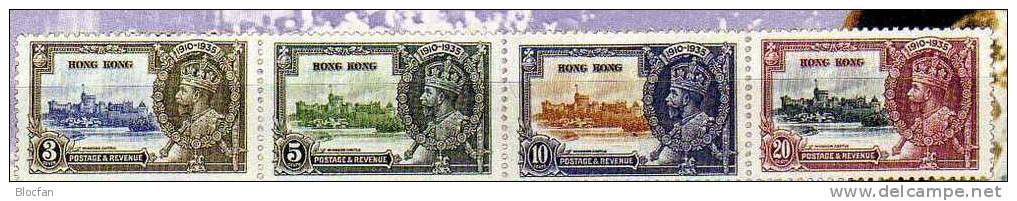 150 years post office 1993 Hongkong 667+ Block 26 ** 20€ Georg V. castl windsor stamp of stamp bloc sheet from HONG KONG