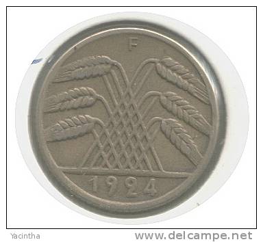@Y@   Duitsland    1924   10   Pfennig    F  ( D04) - 4 Reichspfennig