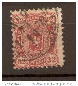 FINNLAND, MiNr.18 Ay, YT 20 , Gestempelt - Used Stamps