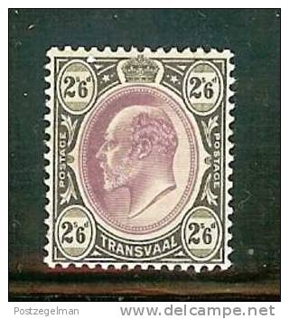 TRANSVAAL 1904 Mint Hinged Stamp(s) Edward VII 2sh6d Magenta/black  Sacc-nr 127 Postage/postage - Transvaal (1870-1909)