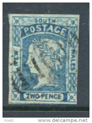 # NEW SOUTH WALES   24, Used,  SCV$ 25.00, (ns024-4,    Watermark 49 - Gebruikt