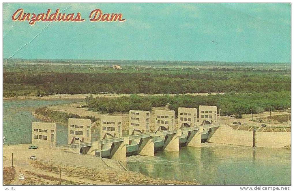 Anzalduas Flood Control Diversion Dam Mission Texas - San Antonio