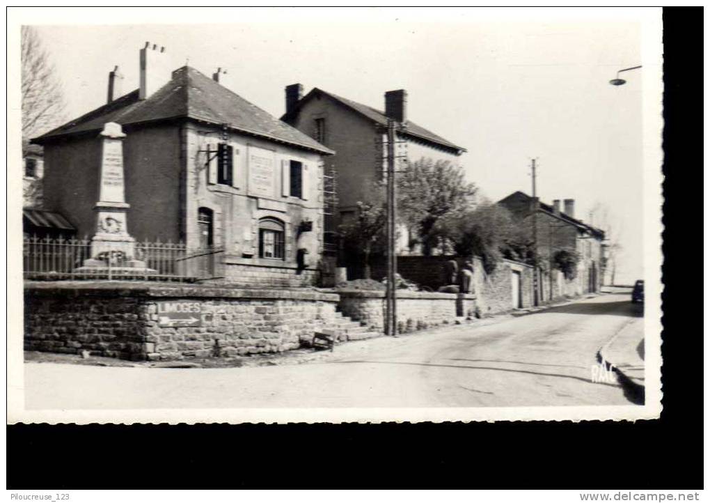 87 - SAINT LAURENT SUR GORRE - "" La Poste - Route De Limoges "" - Saint Laurent Sur Gorre