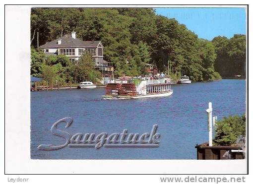 Saugatuck - Paddle Boat - Lake Michigan - Autres & Non Classés