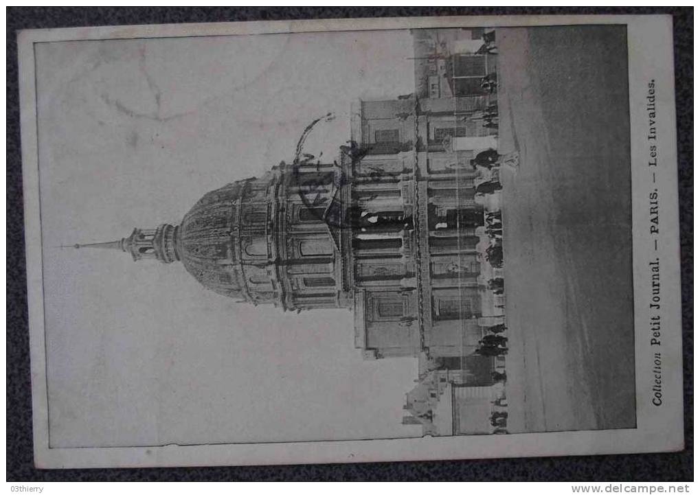 CPA 75 - PARIS - COLL PETIT JOURNAL - LES INVALIDES - 1905 - - Sets And Collections