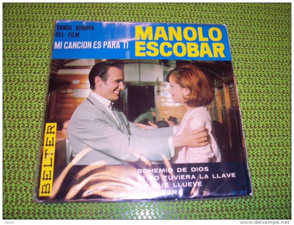 MANOLO  ESCOBAR °  BOHEMIO DE DIOS   °  1966 - Filmmusik