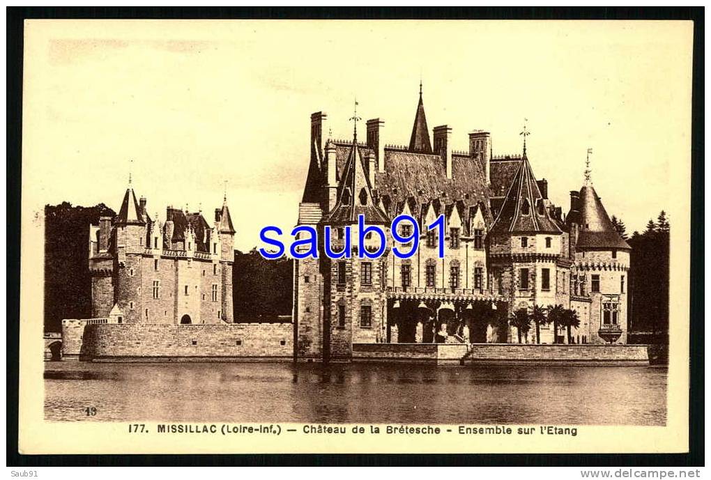 Missillac - Château De La Brétesche  - Ensemble Sur L'Etang - Réf: 11203 - Missillac
