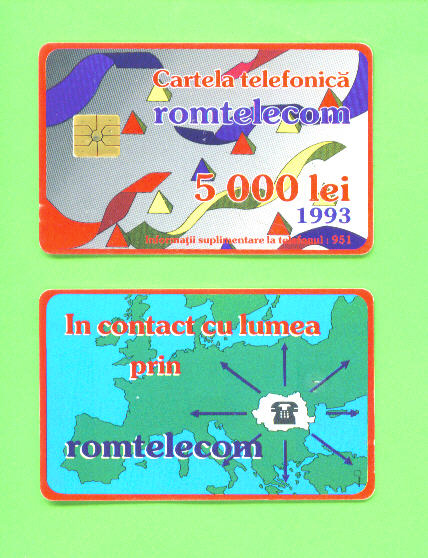 ROMANIA - Chip Phonecard As Scan - Rumänien