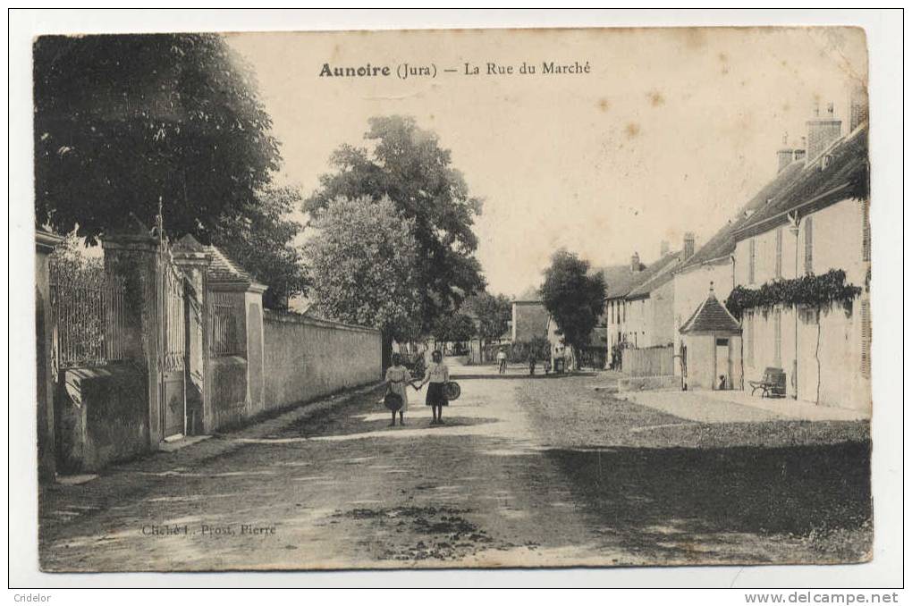 39 - AUNOIRE - RUE DU MARCHE - Andere & Zonder Classificatie