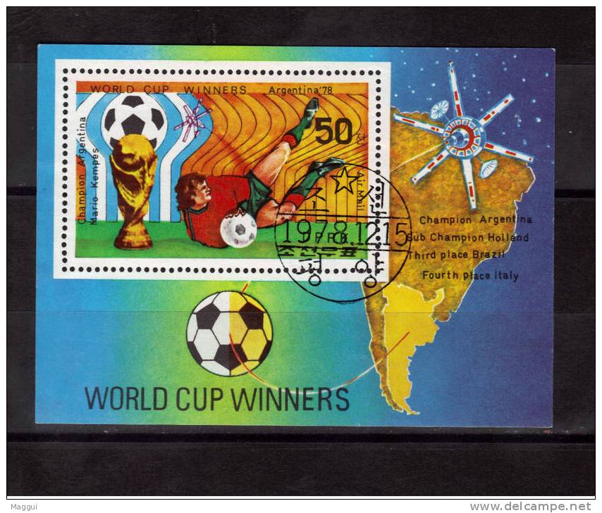 COREE DU NORD     BF  Oblitere  Cup  1982   Football  Soccer Fussball - 1982 – Spain