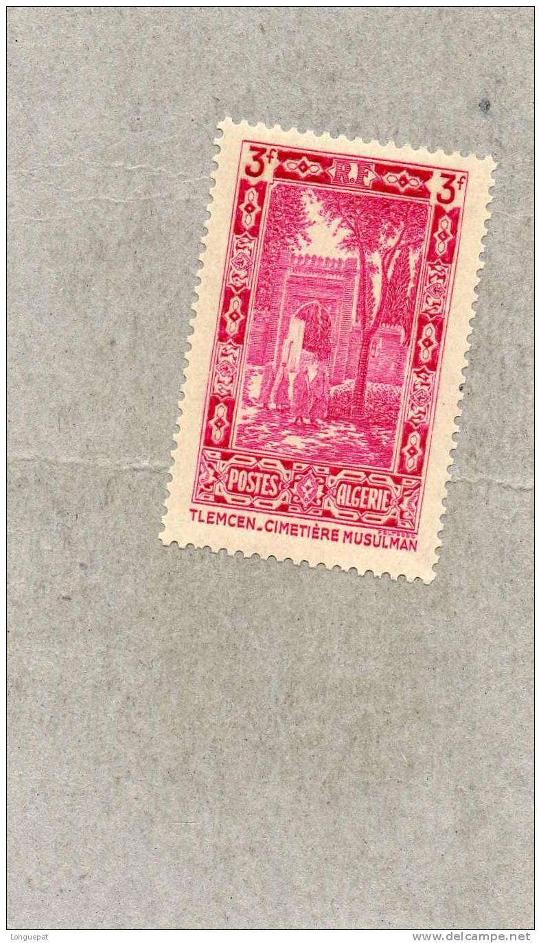 ALGERIE : Site Et Paysage : Cimetière Musulman à Tlemcem - Unused Stamps