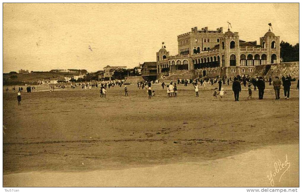 HENDAYE - PYRENEES ATLANTIQUES - CPA ANIMEE DE 1920. - Hendaye