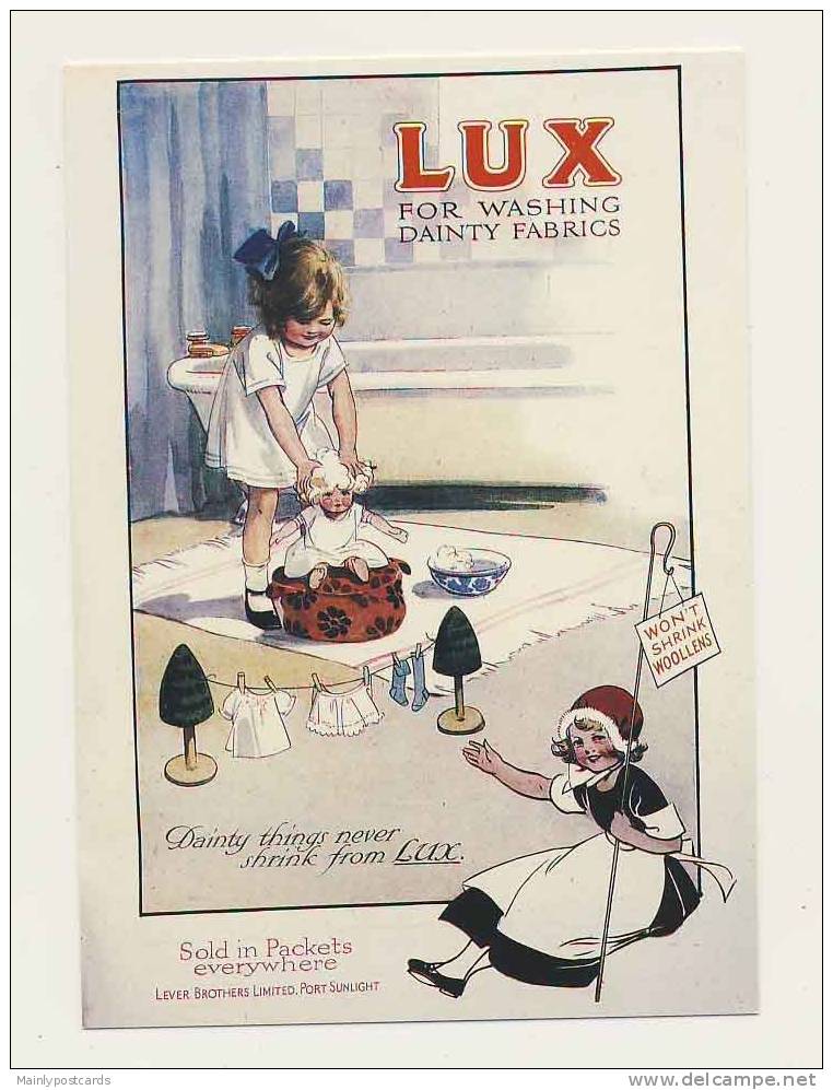 Advertising Reproduction Postcard - Lux Soap - Publicité