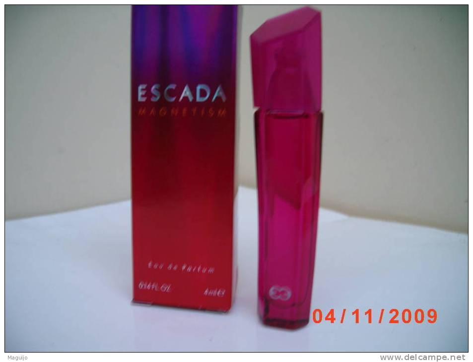 ESCADA " MAGNETISM" MINI EDP 4 ML LIRE §§ - Miniaturen Damendüfte (mit Verpackung)