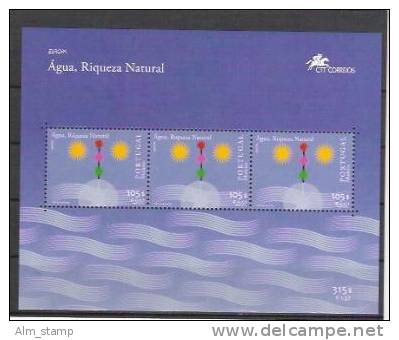 2001 Madaira  Mi. Bl. 23 **MNH  Europa - 2001