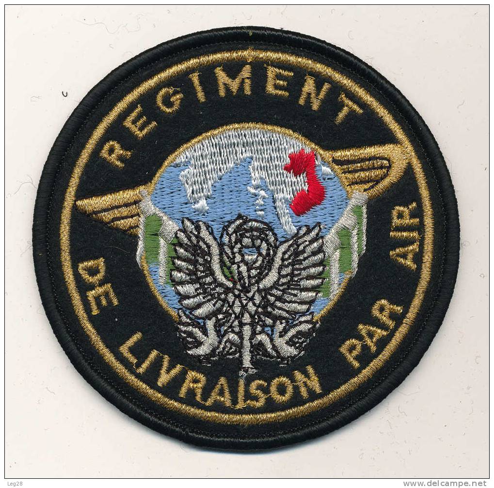 REGIMENT DE LIVRAISON PAR AIR - Ecussons Tissu