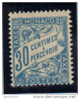 MONACO 1905-1909 Y&T TT 6 ** - Taxe