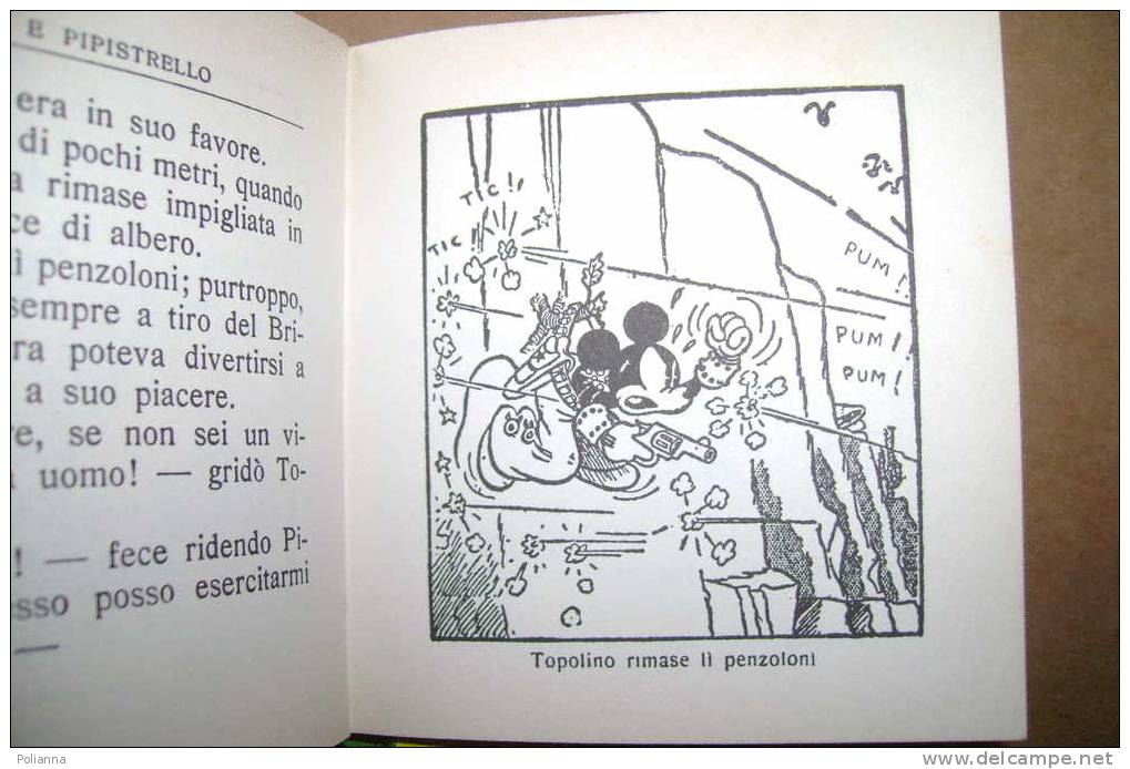 PDN/24 Walt Disney TOPOLINO E PIPISTRELLO Salani Serie Piccoli Grandi Libri 1989 - Disney