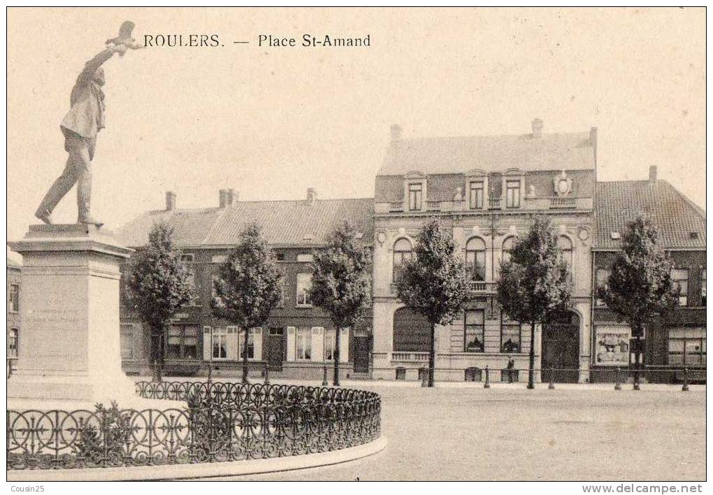 BELGIQUE - ROULERS - Place St-Amand - Roeselare