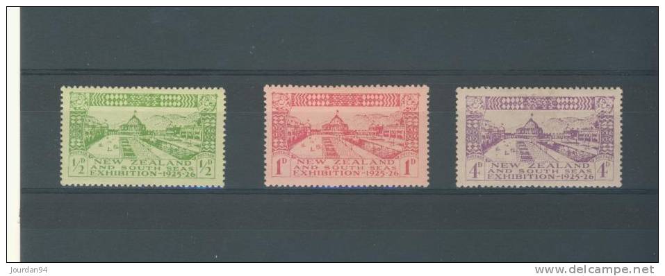 NOUVELLE - ZELANDE               -  N°    180  /  182 - Unused Stamps