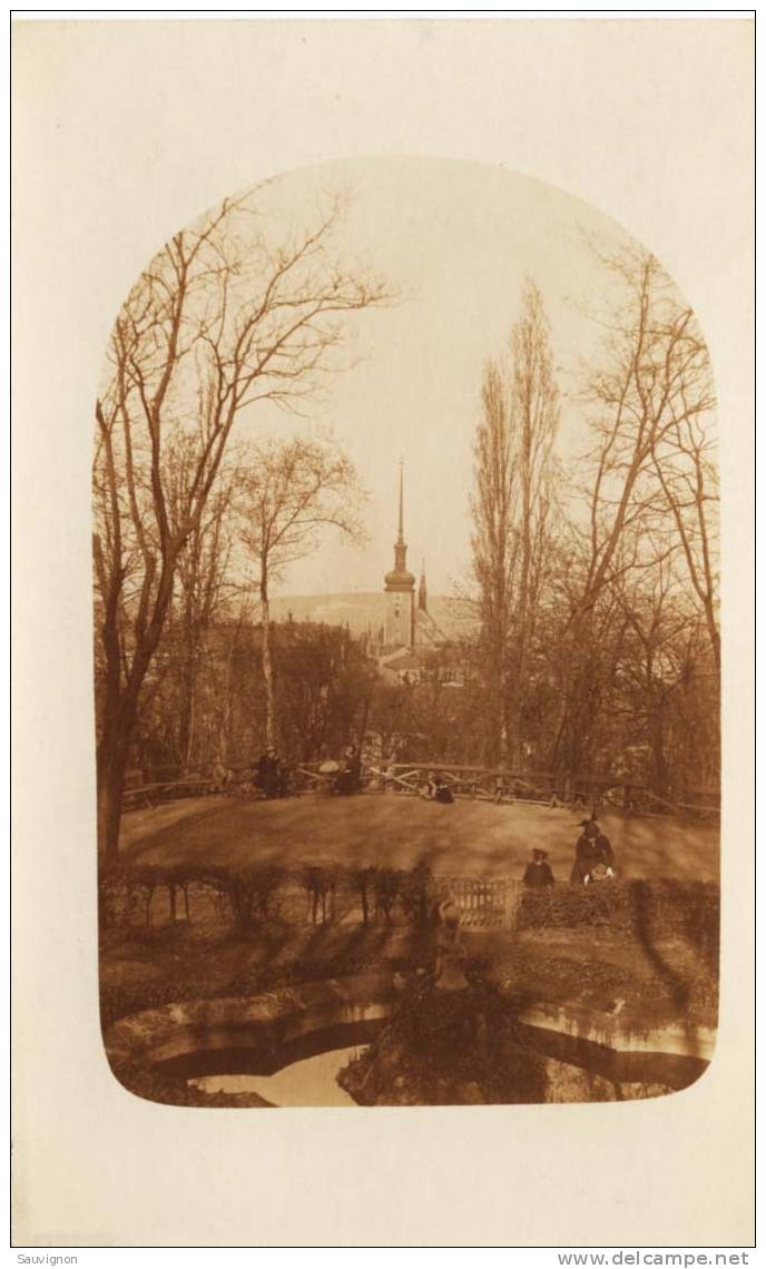 Brünn. St.Jakobs-Kirche. Brno, Kostel Sv. Jakuba. Ansicht Vom Park, 1900 - Tschechische Republik