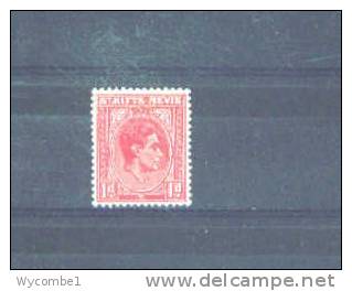 ST KITTS-NEVIS - 1938  George VI  1d  MM - St.Christopher-Nevis-Anguilla (...-1980)