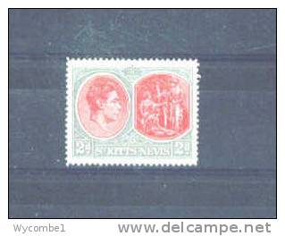 ST KITTS-NEVIS - 1938  George VI  2d  MM - St.Cristopher-Nevis & Anguilla (...-1980)