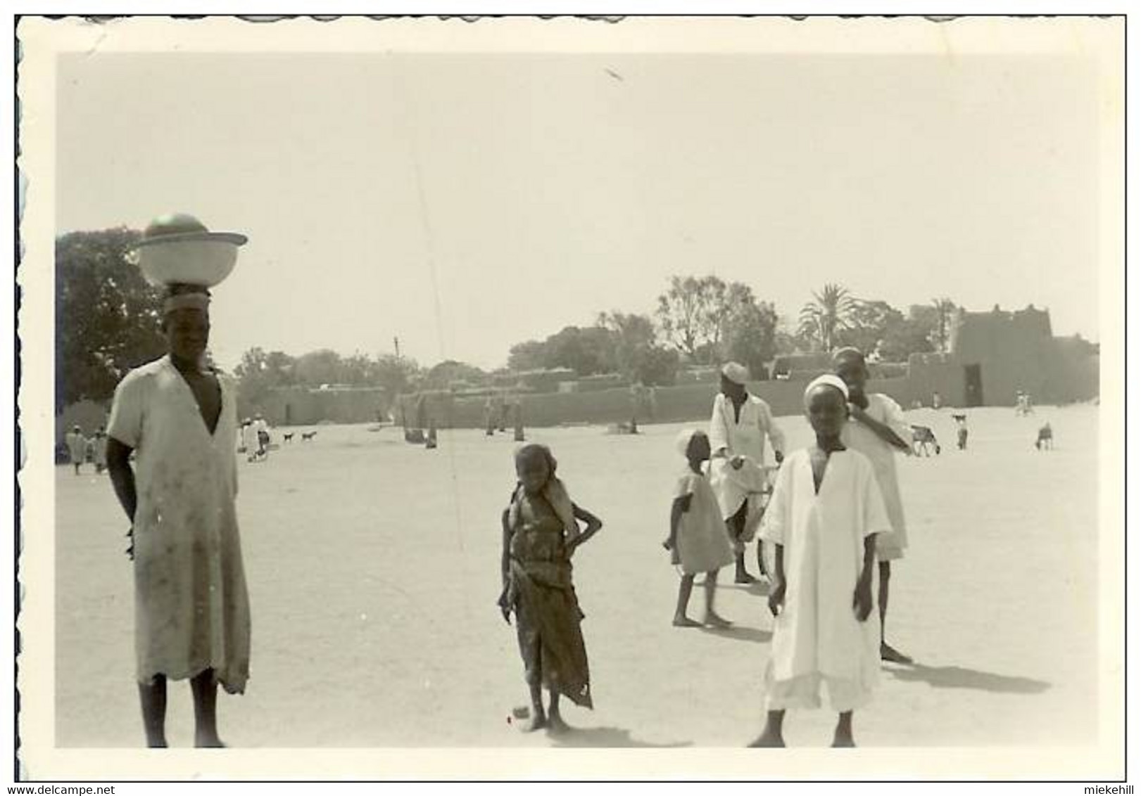 KANO- PLACE DEVANT LA MOSQUEE-photographie Originale - Nigeria