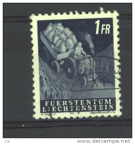 Liechtenstein  :  Yv   262  (o) - Gebruikt