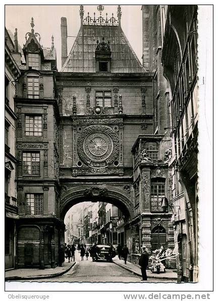 76 ROUEN GROSSE HORLOGE VOITURE PERSONNAGES ANIMATION N ° 1013 - Rouen