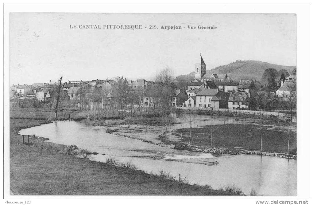 15 - ARPAJON Sur  CERE -  ""  Vue Générale -  "" - Arpajon Sur Cere