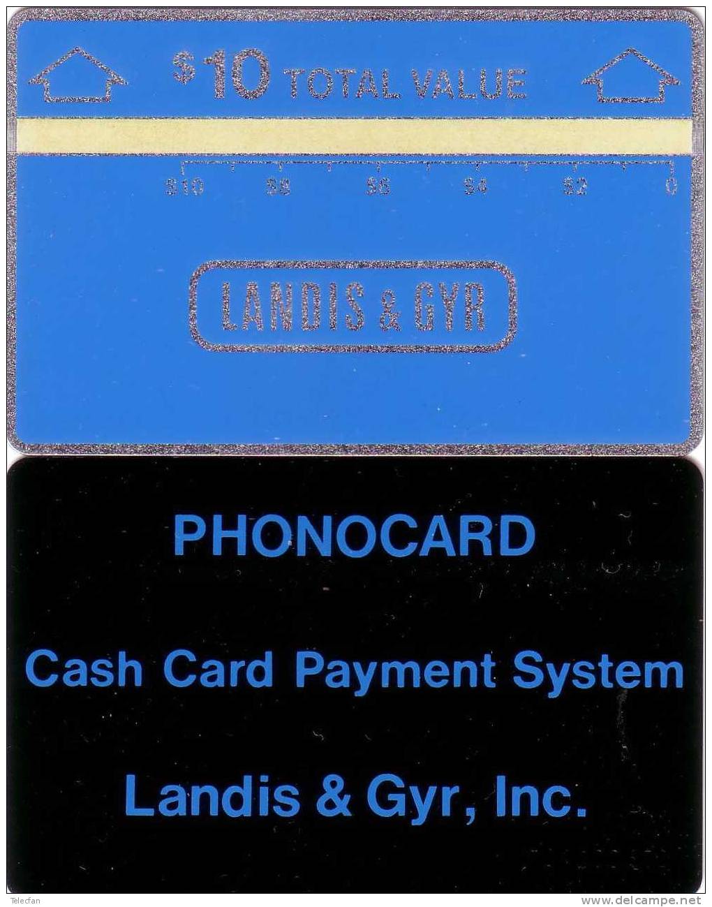 USA LANDIS ET GYR 10$ NEUVE MINT 701C..... VERY RARE LUXE - [1] Holographic Cards (Landis & Gyr)