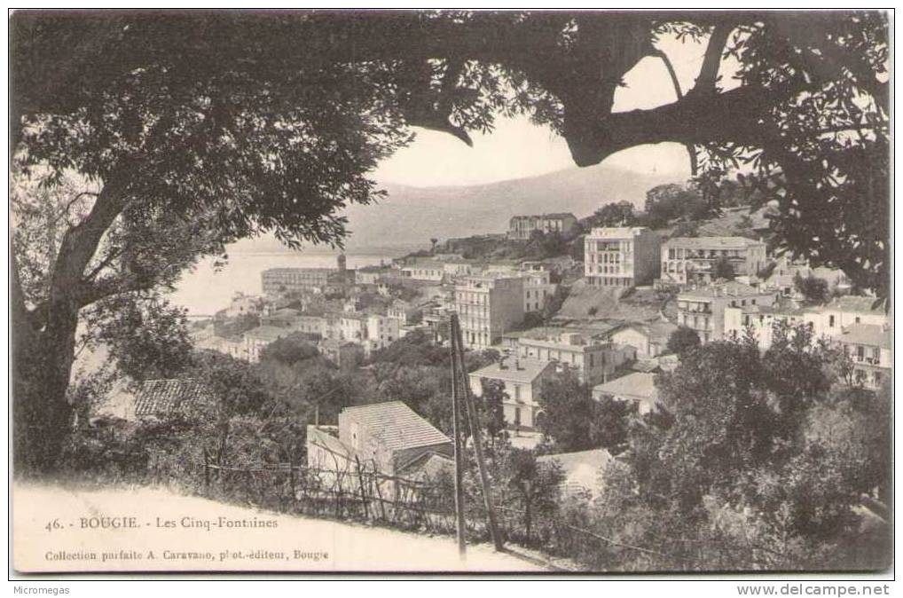 BOUGIE - Les Cinq-Fontaines - Bejaia (Bougie)