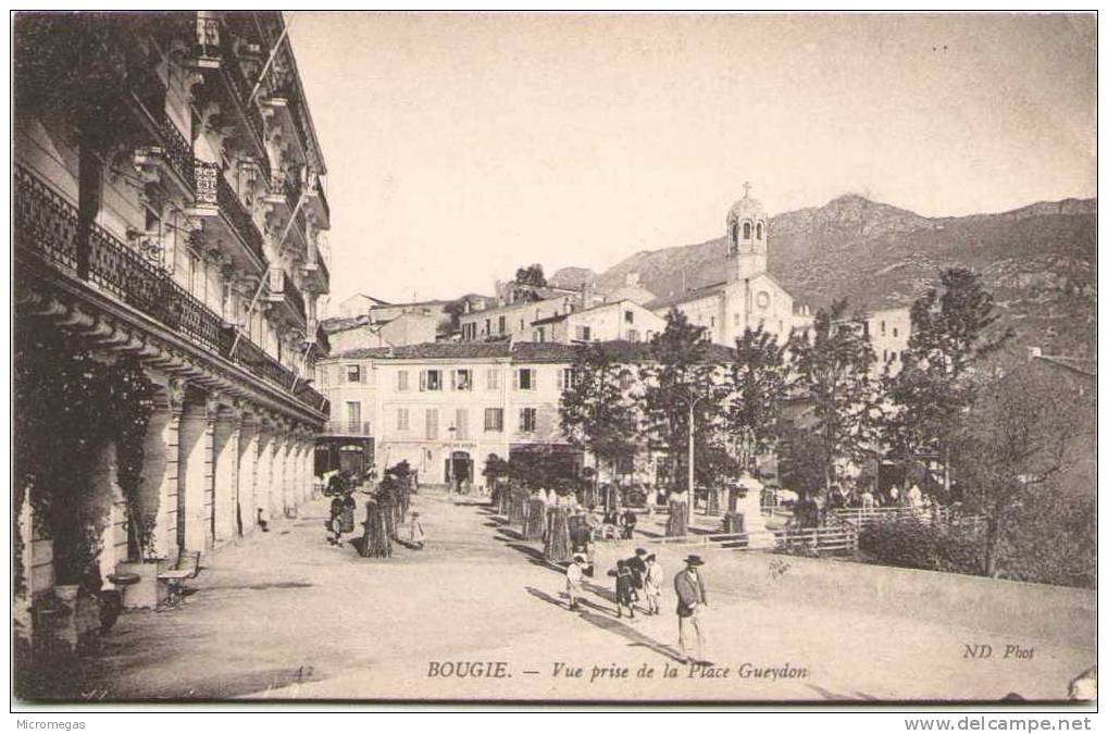 BOUGIE - Vue Prise De La Place Gueydon - Bejaia (Bougie)