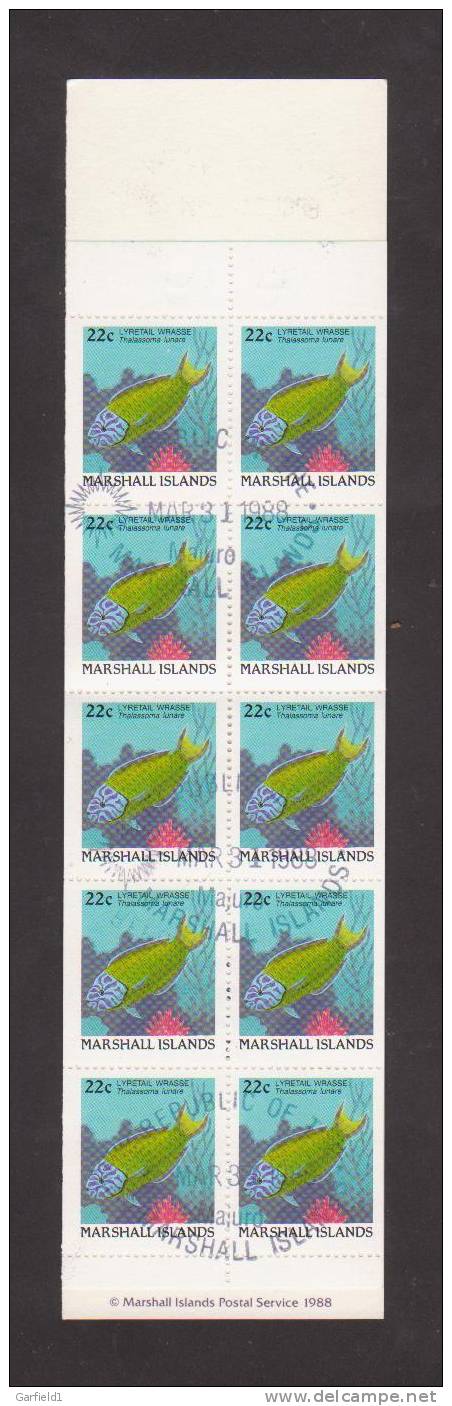 Marshallinseln  Mi.Nr. 154D - Markenheftchen - Gestempelt / Used / (o) - Marshall Islands