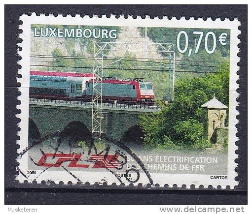 Luxembourg 2006 Mi. 1705    0.70 € Eisenbahn Und Brücke Railway & Bridge - Used Stamps