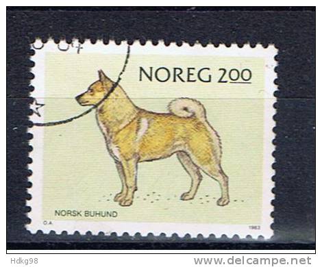 N Norwegen 1983 Mi 878 Hund - Used Stamps