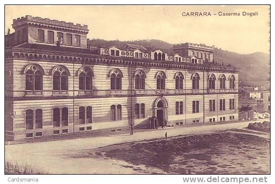 Carrara(Massa Carrara)-Caserma Dogali-1910 - Carrara