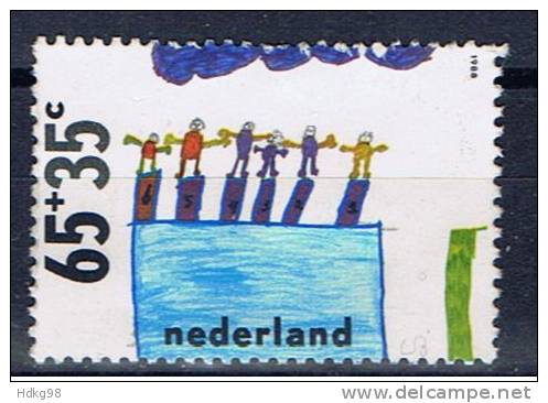 NL+ Niederlande 1988 Mi 1354 OG Kindermarke - Unused Stamps