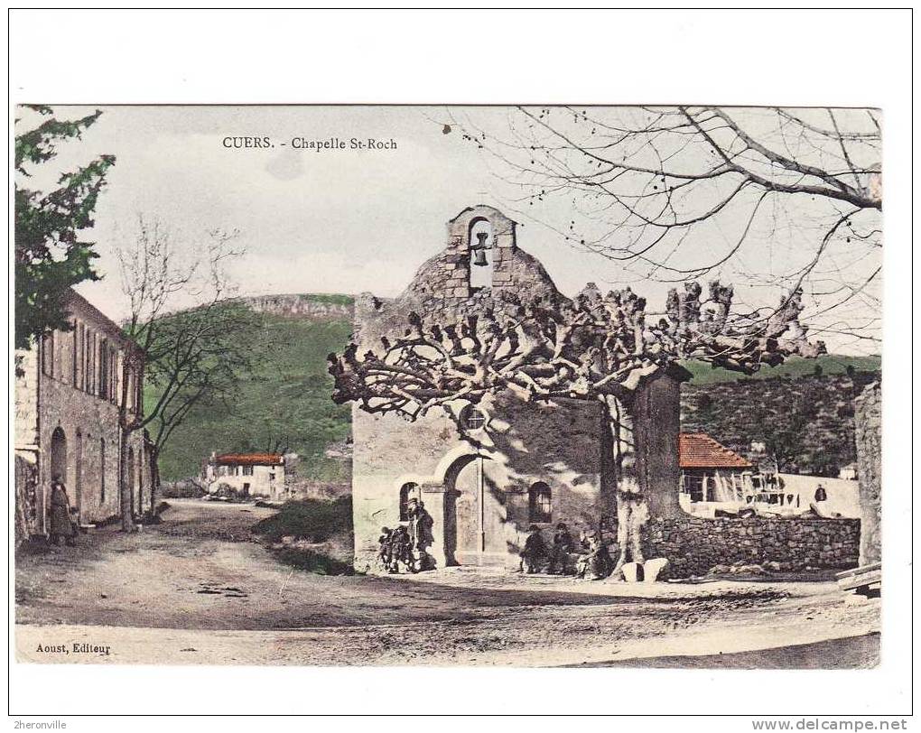 CPA  83  CUERS Chapelle St Roch  Colorisée - Cuers