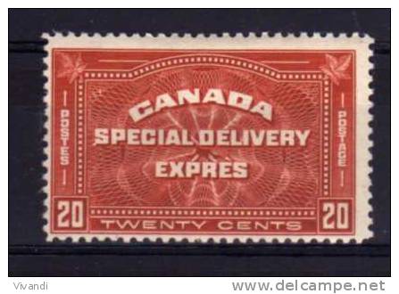 Canada - 1930 - 20 Cents Special Delivery - MH - Exprès