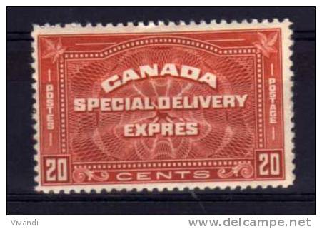 Canada - 1932 - 20 Cents Special Delivery - MH - Correo Urgente