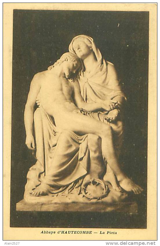 LA PIETA - Abbaye D'Hautecombe - Sculptures