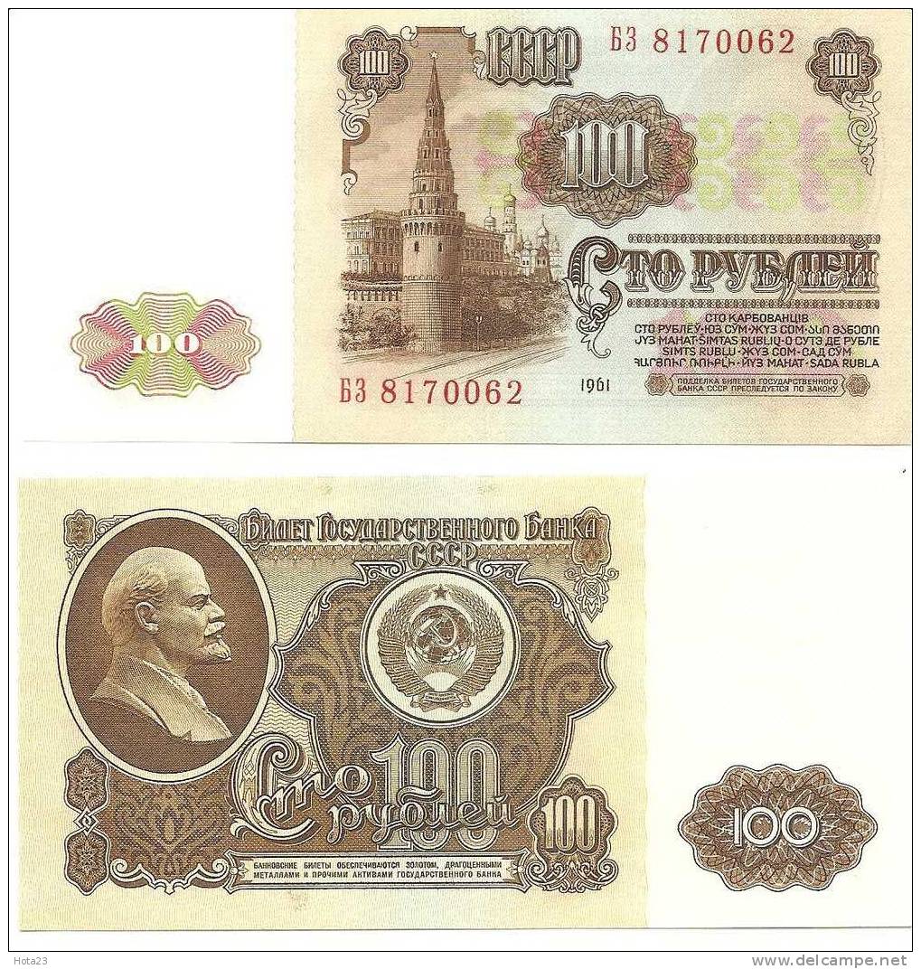 Russie Russia 100 Rubles / Rouble 1961 P236a  UNC - Russia