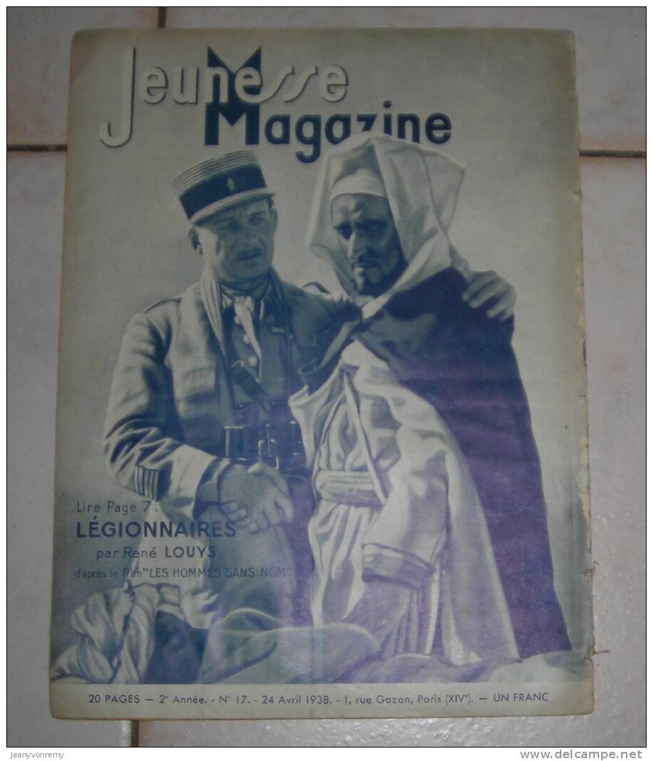 Jeunesse Magazine - 24 Avril 1938 - N°17. - 1900 - 1949