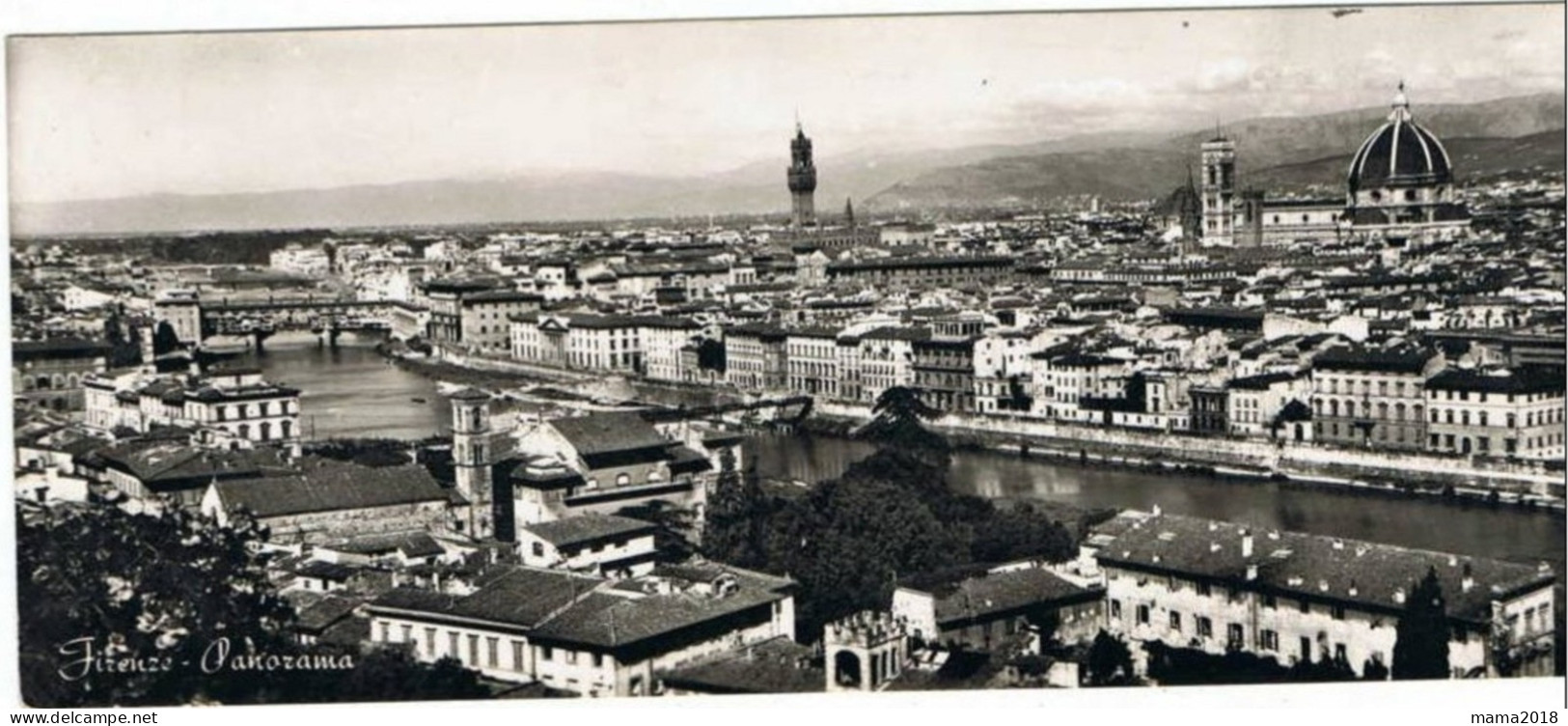 Florence    Panorama      21 Cm  X  9cm    No 684  Innocenti - Firenze (Florence)