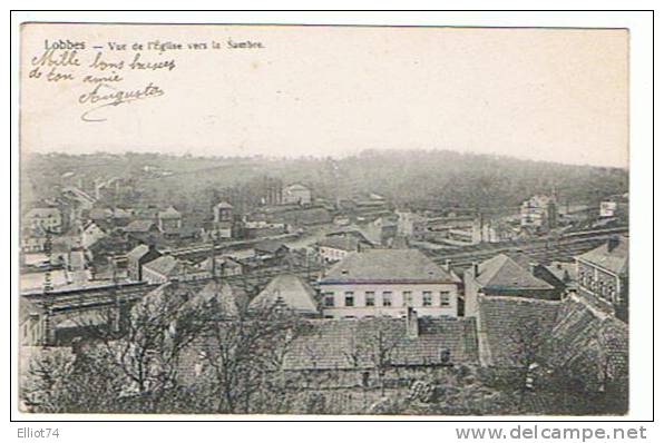 Lobbes - Vue De L´Eglise Vers La Sambre - Lobbes